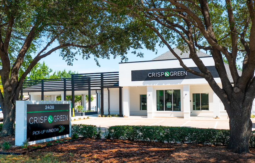 CRISP & GREEN Locations Healthy Restaurant Vegan Options Avail.