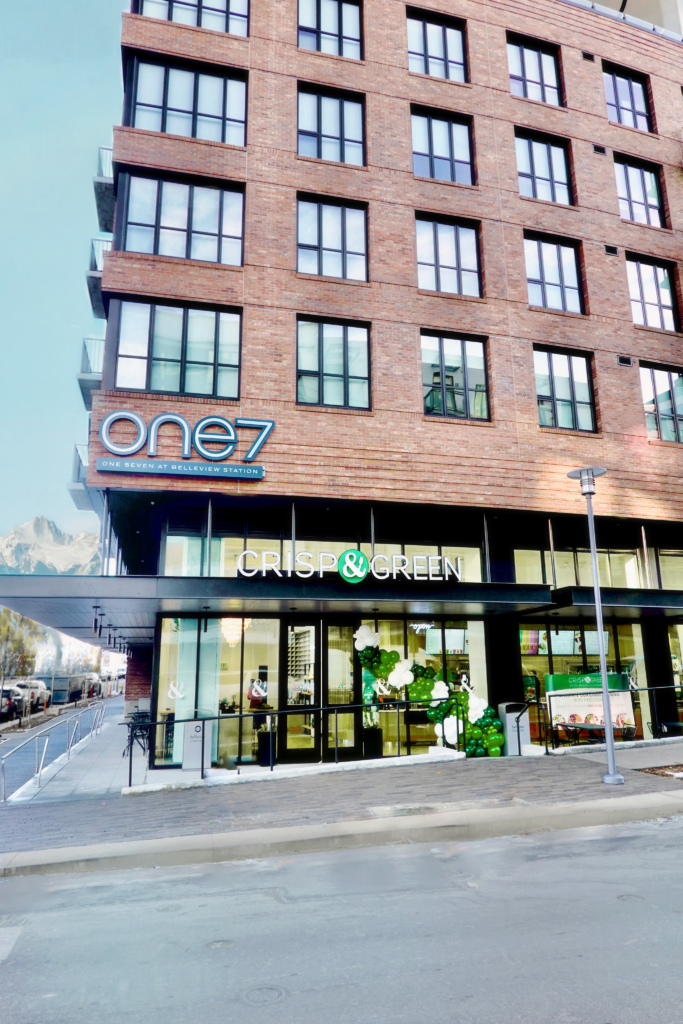 CRISP & GREEN Locations Healthy Restaurant Vegan Options Avail.